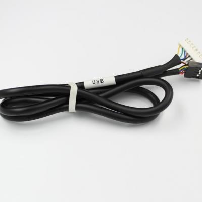 JST wire harness inside the machine