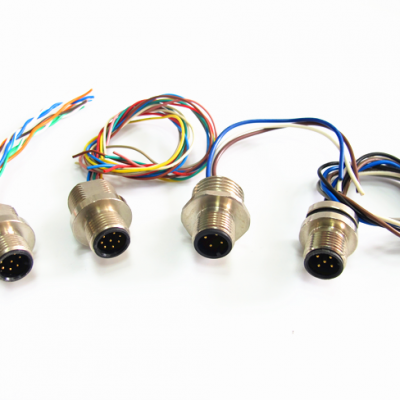 Sensor M12 waterproof socket harness